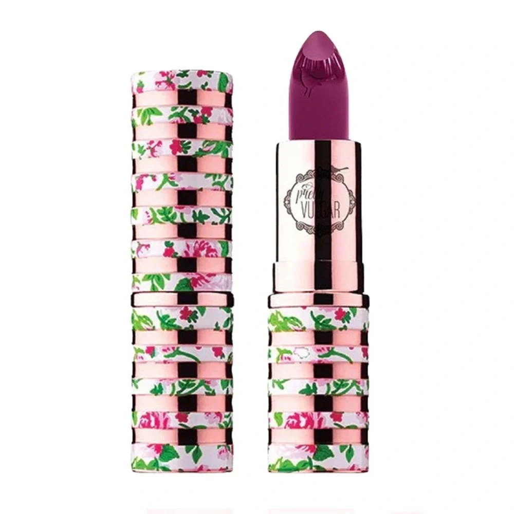 Pretty Vulgar Bury Them With A Smile Matte Lipstick 10 Honest Truth Plum Berry